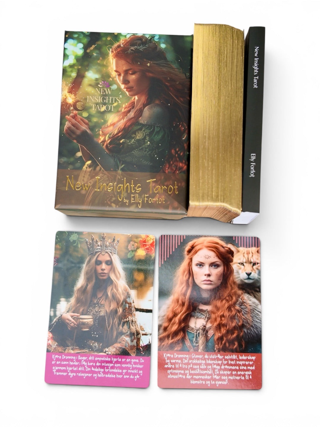 New Insights Tarot – Cards with Text & Guidebook (English)