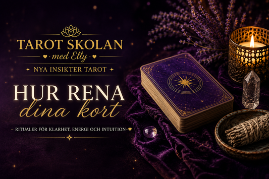 Hur renar och förvarar man tarotkort? – Mina bästa tips