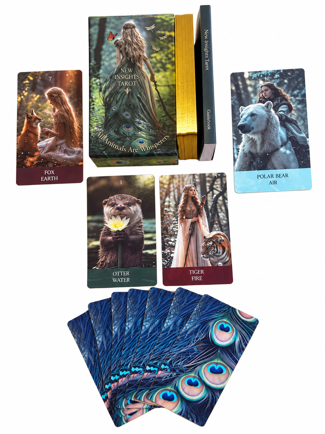 The Animals Are whispering-Oracle deck 52 cards