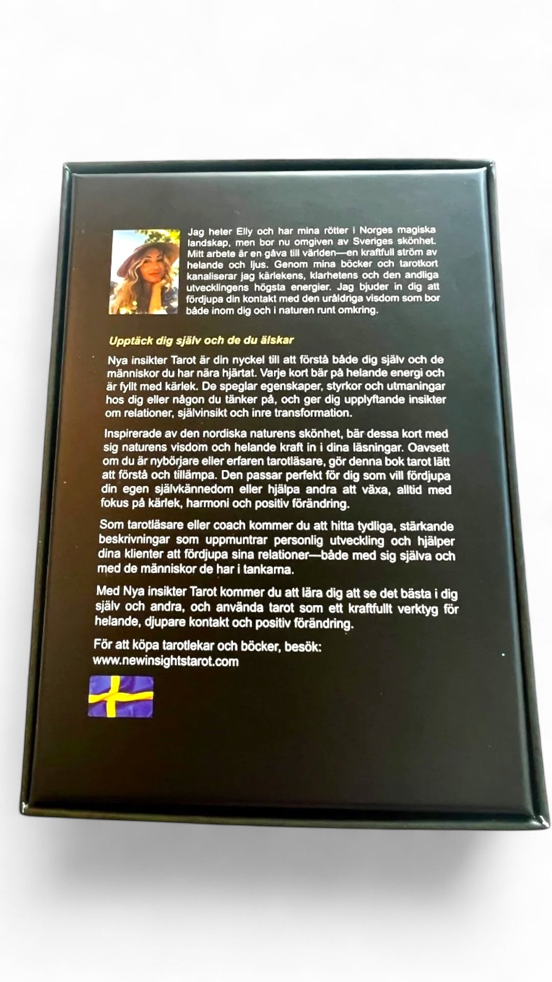 Nya Insikter Tarot – Tarotkort på svenska med guidebok (78 kort)