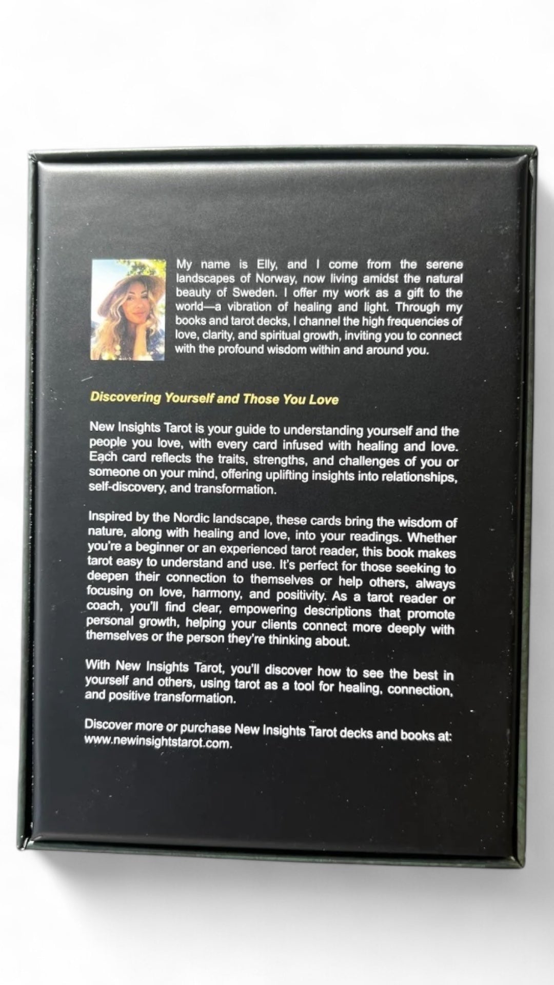 New Insights Tarot – Cards with Text & Guidebook (English)