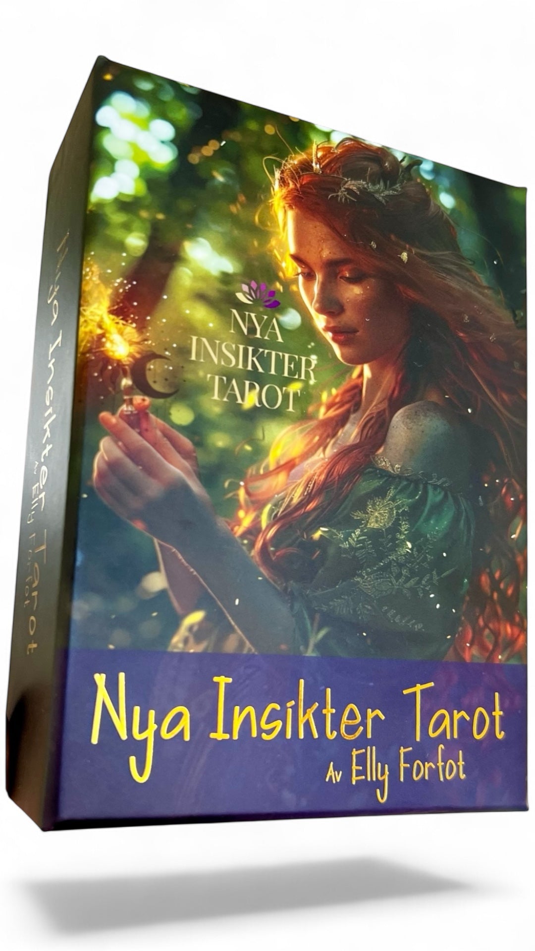 Nya Insikter Tarot – Tarotkort på svenska med guidebok (78 kort)