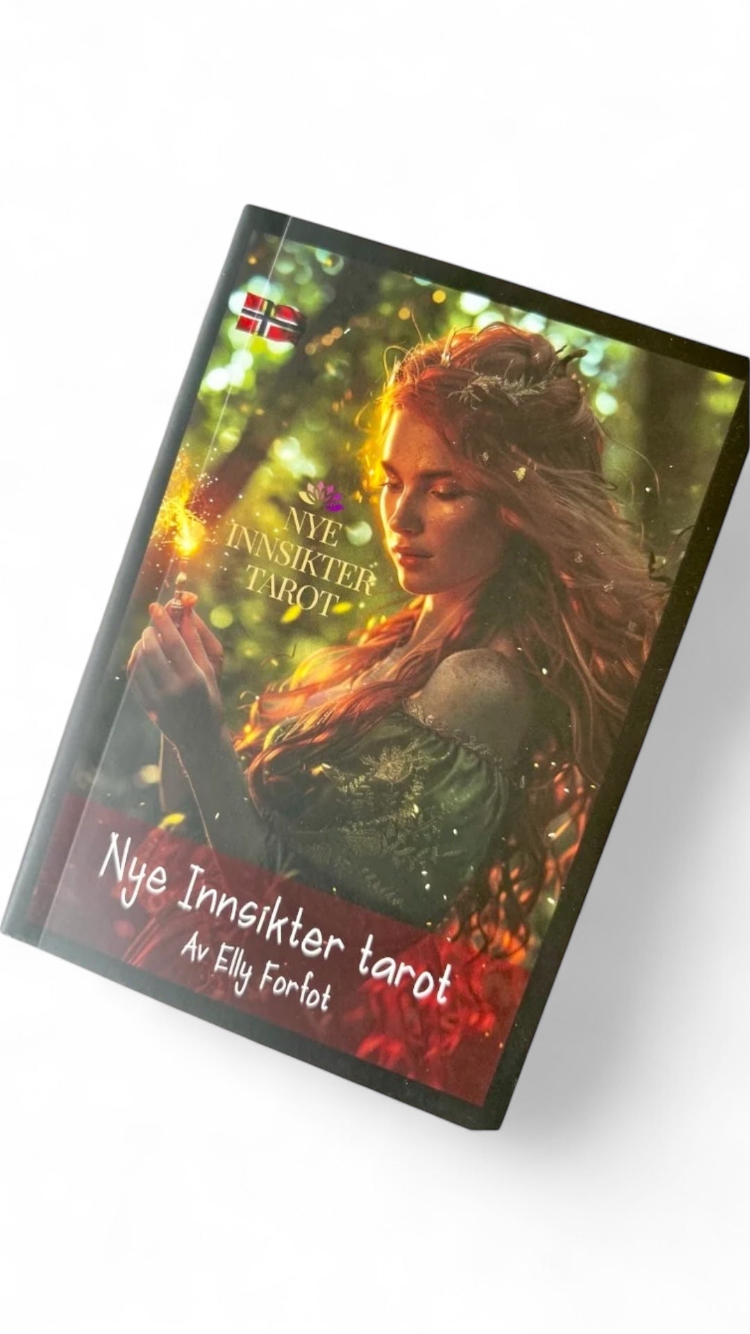 Nye Innsikter Tarot – tarotkort med tekst og guidebok (norsk)